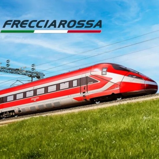 Frecciarossa-Zug in Rom.