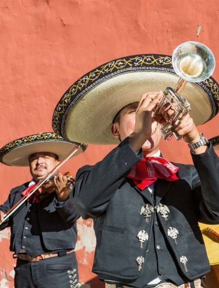 Musicien typique du Mexique